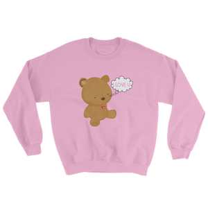 Love Teddy Sweatshirt Pink