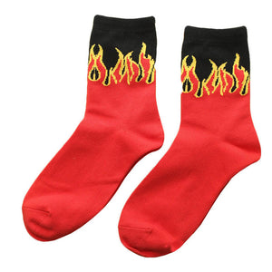 Flames Crew Socks