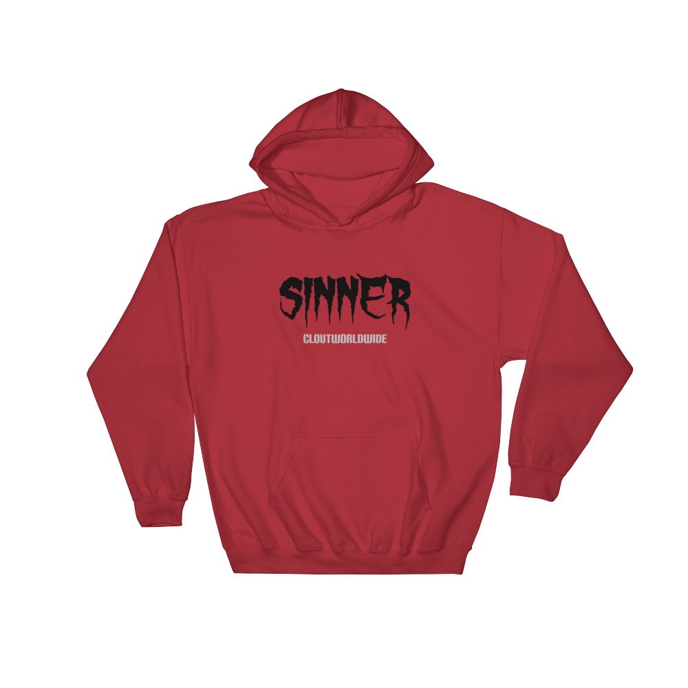 Sinner Hoodie Red